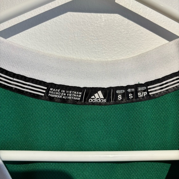 Boston Celtics Rajon Rondo Jersey #9 Away Green Basketball Vintage NBA Adidas - Picture 10 of 13